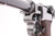 1942 Mauser Banner Police Eagle L Luger rig with two matching magazines - front view of toggle close-up