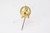 Gold Kyfhauser Shooting Pin