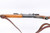 1971 JM marked Marlin 444S lever action rifle with scope and ammunition - left side forend