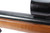 1971 JM marked Marlin 444S lever action rifle with scope and ammunition - scope close-up