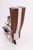 Nickel Smith & Wesson Military & Police revolver with box - top view
