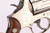 Nickel Smith & Wesson Military & Police revolver with box - right side frame close-up