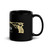 1911 and P.38 Black Glossy Mug