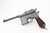Siamese contract Mauser C96 rig with matching stock - left side