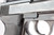 Second variation AC 41 Walther P.38 with near-matching magazine - left side slide markings close-up