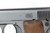Early serial DWM Model 1922 pistol rig with Japanese holster - left side frame close-up