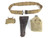 SOLD - WWI Web Gear Assembly - M1916 Holster Canteen & 1st Aid Kit
