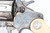 Silver engraved Colt Police Positive .38 revolver, Oscar G. Olander - left side engraving and grip close-up