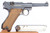 Police Reworked DWM Luger Rig - Unit Marked & Matching Magazine