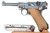 Police Reworked DWM Luger Rig - Unit Marked & Matching Magazine