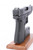 Glock 48 Gen 5 pistol - rear view on display stand