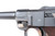 Weimar-era Simson Luger rig with undated S toggle - barrel and receiver close-up