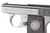 Engraved Walther Model 9 pistol rig - right side slide and grip close-up