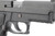 Sig Sauer P229 .357 Sig pistol with case - left side slide markings close-up