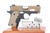 Kimber Micro 9 with laser grips - right side with magazines