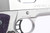 Para Ordnance P16 Limited .40 S&W pistol with case - left side slide and grip close-up