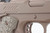 Les Baer Custom Busse Combat 1911 package - left side grip close-up