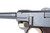 Early Swiss contract DWM Model 1900 Luger presented to Ulrich Wille - left side receiver and barrel close-up