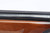 Engraved Angelo Zoli over/under 3 inch magnum shotgun - stock close-up