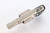 Satin nickel Colt Lawman III revolver with box - top view