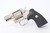 Satin nickel Colt Lawman III revolver with box - left side