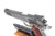 Caspian Arms double stack 1911 .45 ACP pistol - front view of muzzle