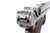 1902 American Eagle fat barrel Luger rig - front view of toggle close-up