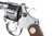 1929 Colt Police Positive Target .22 revolver with Ideal holster stock - right side frame and grip close-up