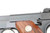 1st year Colt Match Target pistol, Philippine Army chief - grip medallion close-up