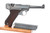 Excellent 1940 Police Eagle/L Mauser Banner Luger Rig - Two Matching Magazines