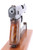 Imperial German Army marked Mauser Model 1914 pistol - front view of muzzle