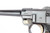 1941 commercial Mauser Banner Luger - rear toggle close-up