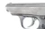 German Police Sauer 38h pistol - left side slide markings close-up