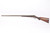 Belgian Damascus side by side 16 gauge shotgun - left side full view
