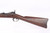 Springfield Trapdoor rifle with ramrod bayonet - left side receiver and buttstock