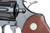 1956 Colt Officers Model Match revolver with box - right side frame and grip close-up