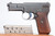 Early side latch Mauser Model 1910 pistol - left side with magazine