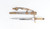 Bulgarian dress dagger with scabbard