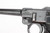 1941 BYF 41 Black Widow Mauser Luger rig - rear of frame close-up