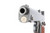 1915 unit marked Steyr Hahn Model 1912 pistol - front view of slide close-up