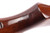 1954 Springfield M1 Garand National Match rifle - pistol grip close-up