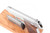 Stainless Walther TPH .22 LR pistol with box - top view of slide