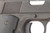 Auto Ordnance Model 1911A1 .45 ACP pistol - left side frame and grip close-up