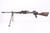 Italian Breda Model 30 dummy gun - left side full view with bipod