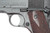 1918 Colt 1911 with Black Army finish - left side frame and grip close-up