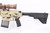 HK MR762A1 75th Anniversary Edition rifle in Tropentarn camo - left side receiver and scope