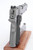 Colt Government Model Delta Elite 10mm pistol - rear view on display stand