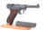 Second Variation 1937 Mauser Luger Rig - Two Matching Magazines