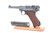 1940 Kriegsmarine Mauser Luger rig with matching magazine - left side with magazine