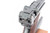 1941 Police Eagle L Mauser Luger rig with matching magazine - front view of toggle close-up